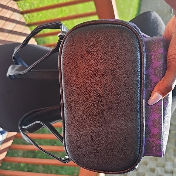 Loungefly Marvel Black Panther Purple Backpack - Picture 8 of 8